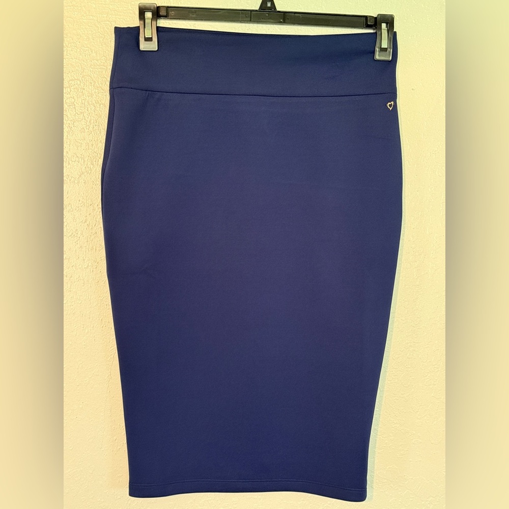 Thalia Sodi Navy Blue Pencil Skirt